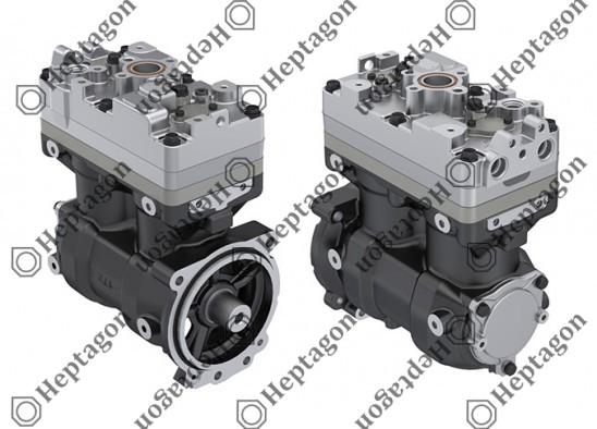 Twin Cylinder Compressor Ø86 mm-720 CC / 7001 342 014
