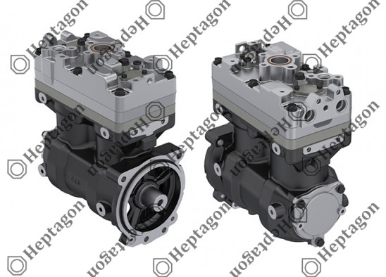 Twin Cylinder Compressor Ø86 mm-720 CC / 7001 342 015
