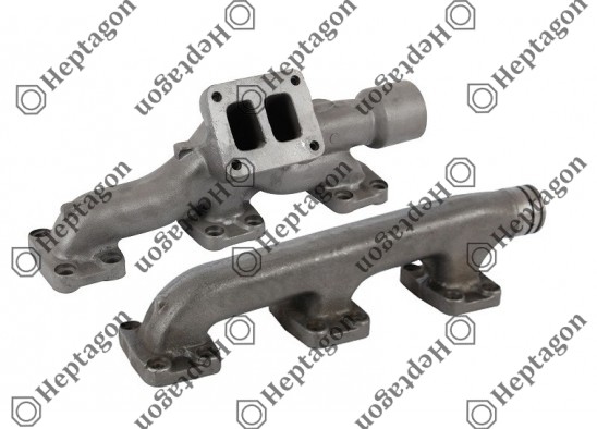TD 102 EXHAUST MANIFOLD SET / 8000 361 020 / 1545326 + 8194522