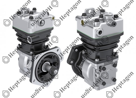 Single Cylinder Compressor Ø88 mm-300 CC-Stroke 50 mm / 8001 341 007