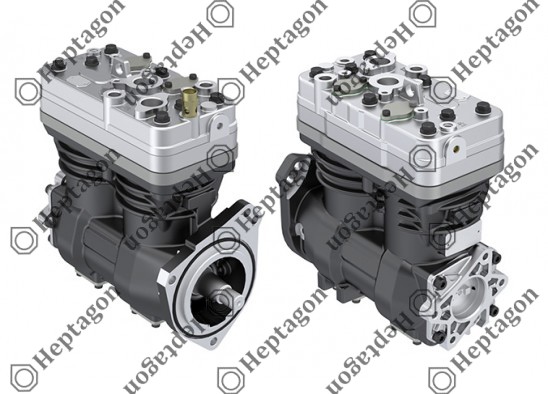 Twin Cylinder Compressor Ø92 mm-720 CC-Stroke 54 mm / 8001 341 022