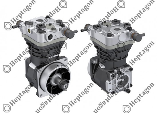 Single Cylinder Compressor Ø92 mm-360 CC-Stroke 54 mm / 8001 342 024
