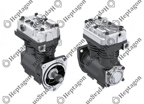 Twin Cylinder Compressor Ø75 mm-440 CC-Stroke 50 mm / 8001 342 031