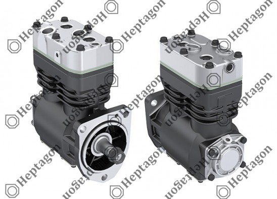 Twin Cylinder Compressor Ø75 mm-440 CC-Stroke 50 mm / 8001 342 033