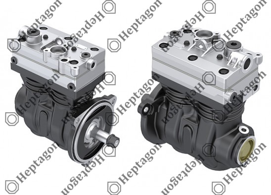 Twin Cylinder Compressor Ø85 mm-636 CC-Stroke 56 mm / 8001 342 035