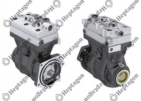 Twin Cylinder Compressor Ø85 mm-636 CC-Stroke 56 mm / 8001 342 038