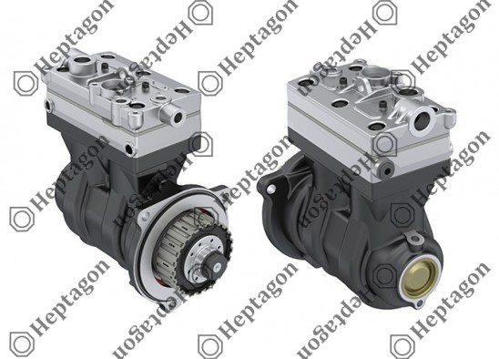 Twin Cylinder Compressor Ø85 mm-636 CC-Stroke 56 mm / 8001 342 064