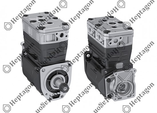 Twin Cylinder Compressor Ø82 mm-591 CC-Stroke 56 mm / 8101 342 008