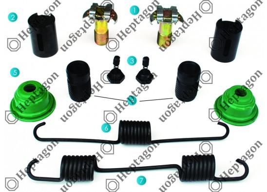 BRAKE REPAIR KIT / 9154 171 107