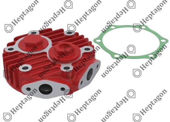 Complete Cylinder Head / 9304 680 034