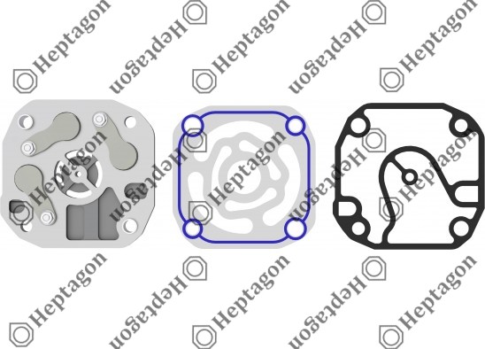 Valve Plate Kit / 9304 700 039