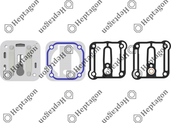 Valve Plate Kit / 9304 700 070