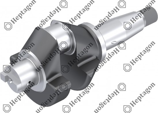 Crankshaft / 9304 740 117