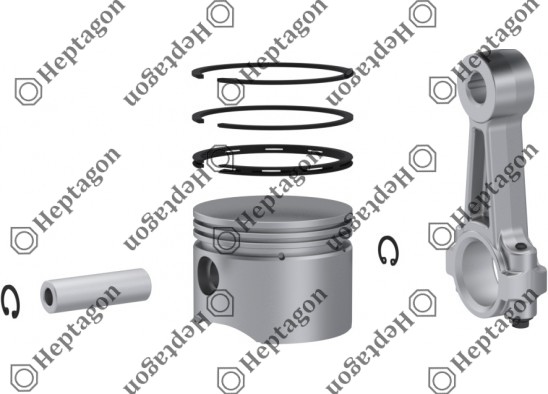 Connecting Rod & Piston / 9304 790 011